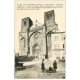 carte postale ancienne 43 LA CHAISE-DIEU. Abbaye et Café du Progrès