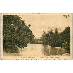 carte postale ancienne 43 LE CHAMBON-SUR-LIGNON. Levée Bourghea 1933