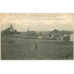 carte postale ancienne 43 LE PUY. Bassin du Puy 1921