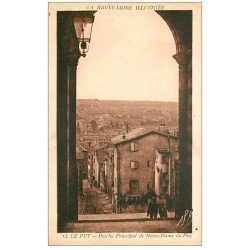 carte postale ancienne 43 LE PUY. Porche Notre-Dame