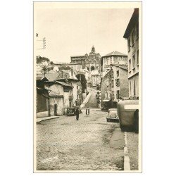 43 LE PUY. Voitures Traction avant Avenue de la Cathédrale. Carte Photo