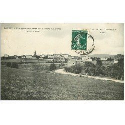 carte postale ancienne 43 LOUDES. Route de Borne 1908
