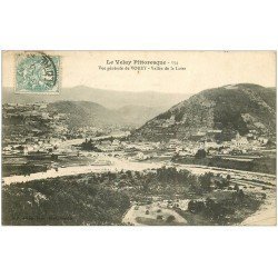 carte postale ancienne 43 VOREY-SUR-ARZON. Vallée de la Loire 1908
