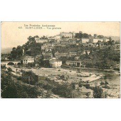 09 SAINT-LIZIER. Vue générale du Village 1936