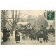 PARIS 19. Buttes-Chaumont. Un Chargement Complet 1907. Ballade avec âne