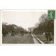 PARIS 16. Fiacres et Taxis Avenue Foch. Carte Photo émaillographie vers 1909