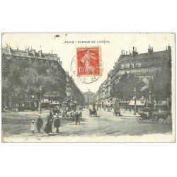 PARIS 01. Avenue de l'Opéra 1909