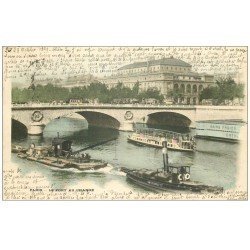 PARIS 04. Bateau Marie-Salope et Bateau Mouche 1899