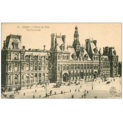 carte postale ancienne PARIS 04. Hôtel de Ville 15