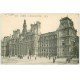 carte postale ancienne PARIS 04. Hôtel de Ville 1916