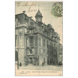 PARIS 04. Hôtel Fieubert rue du Petit Musée 1903
