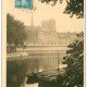 carte postale ancienne PARIS 04. Ile Saint-Louis 1925