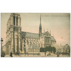 carte postale ancienne PARIS 04. Notre-Dame 1904