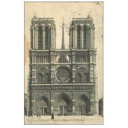 carte postale ancienne PARIS 04. Notre-Dame 1907