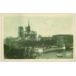 carte postale ancienne PARIS 04. Notre-Dame 1934