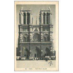 carte postale ancienne PARIS 04. Notre-Dame 1945