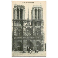 carte postale ancienne PARIS 04. Notre-Dame Charretiers