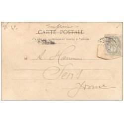 carte postale ancienne PARIS 04. Notre-Dame La Cité. Timbre 1 Centime 1902