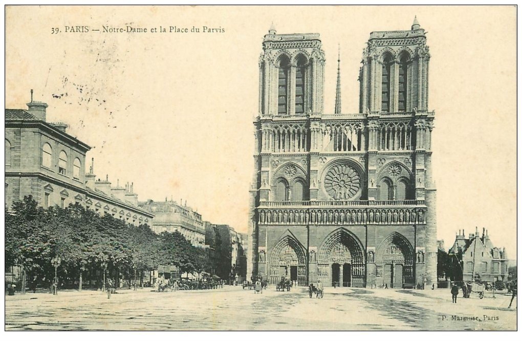 carte postale ancienne PARIS 04. Notre-Dame n° 39