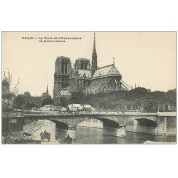 PARIS 04. Pont de l'Archevêché animation
