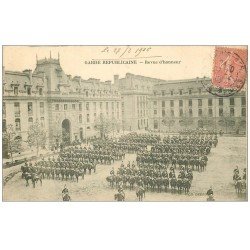 PARIS 04. Revue Garde Républicaine Caserne des Célestins 1906