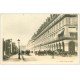 carte postale ancienne PARIS 04. Rue de Rivoli. Attelage Compagnie Asturienne rue de Malte