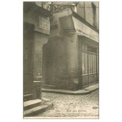 carte postale ancienne PARIS 04. Rue des Barres