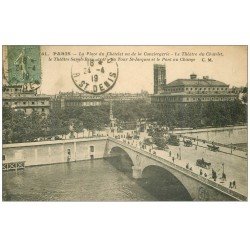 PARIS 04. Théâtre Place du Châtelet 1919