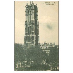 PARIS 04. Tour Saint-Jacques Rue de Rivoli