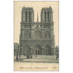 PARIS 04. Voitures Notre-Dame 1919