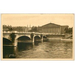PARIS 05. Chambre Députés et Pont Concorde