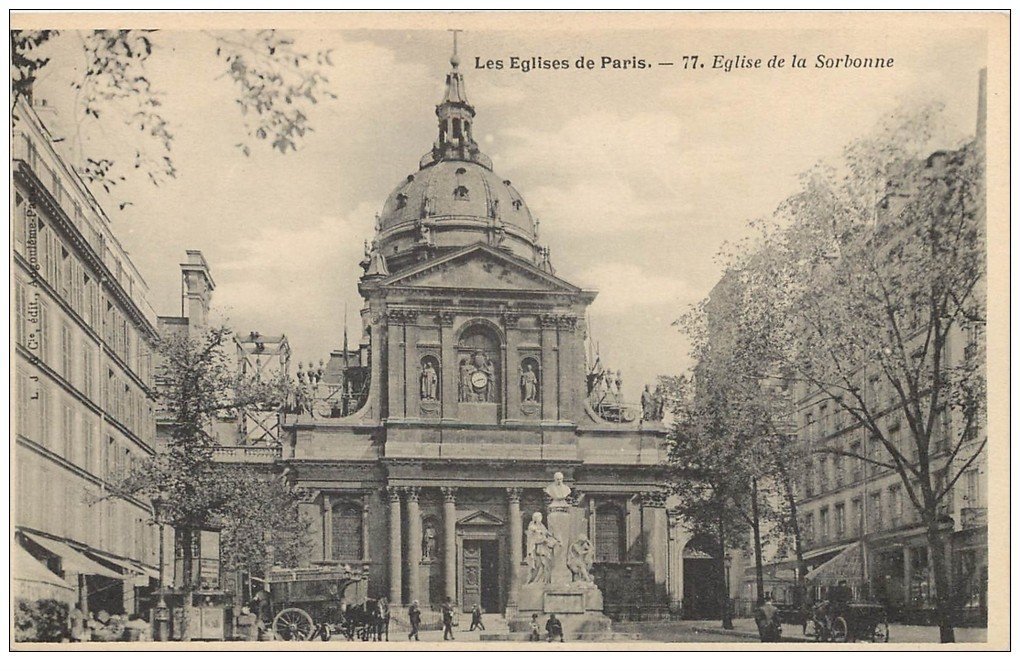PARIS 05. Eglise de la Sorbonne