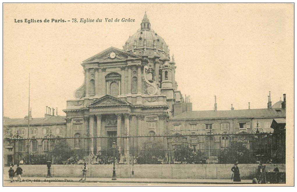 PARIS 05. Eglise du Val de Grâce