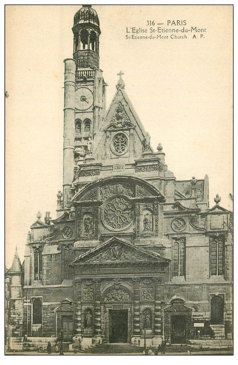 PARIS 05. Eglise Saint-Etienne-du-Mont 316