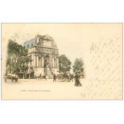 PARIS 05. Fontaine Saint-Michel. Timbre 10 centimes 1900