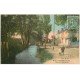 carte postale ancienne 10 AIX-EN-OTHE. L'Eglise. Rue de Tonnerre 1924