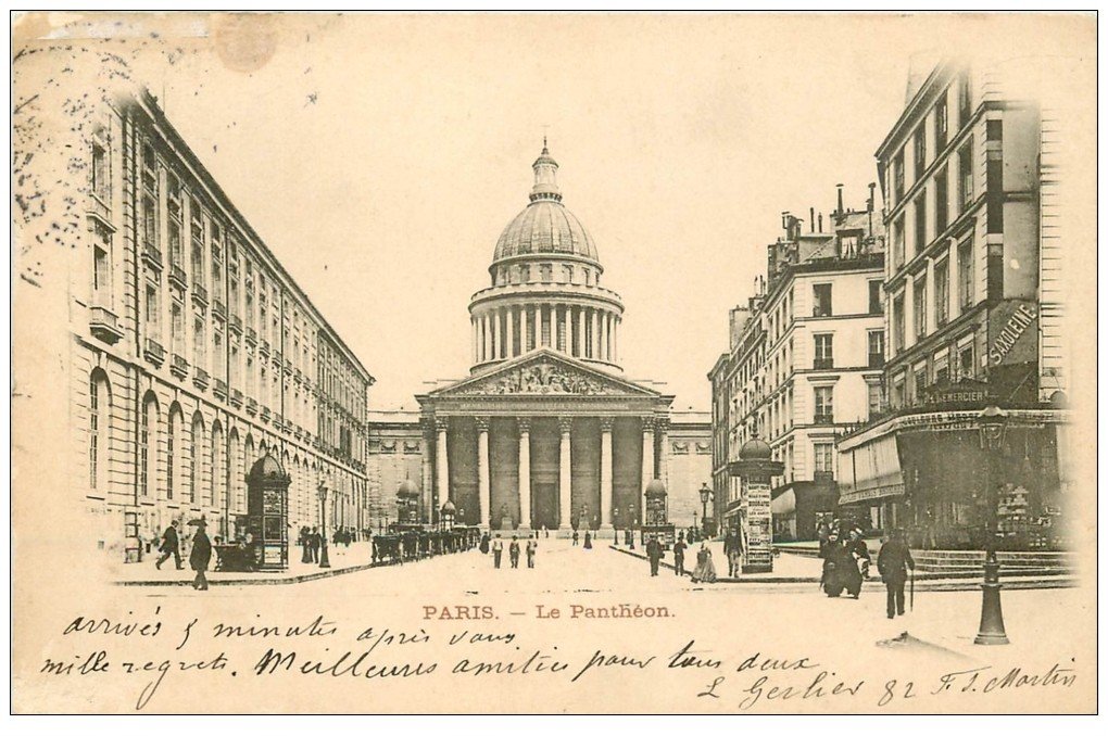 PARIS 05. Le Panthéon 1906
