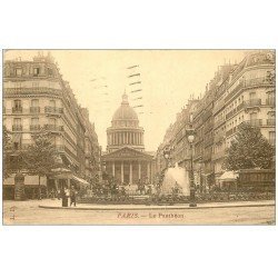 PARIS 05. Le Panthéon et Rue Soufflot 1924