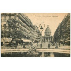 PARIS 05. Le Panthéon et Rue Soufflot 1925