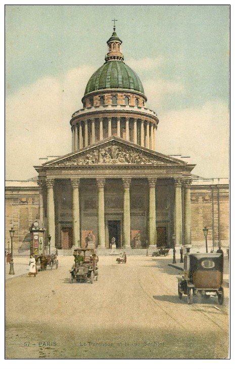 PARIS 05. Le Panthéon et Rue Soufflot 1935