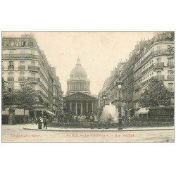PARIS 05. Le Panthéon et Rue Soufflot