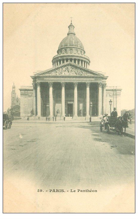 PARIS 05. Le Panthéon vers 1900