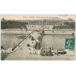 PARIS 05. Le Pont et Place Concorde 1910