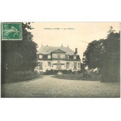 carte postale ancienne 10 ARCIS-SUR-AUBE. Le Château 1913 (défaut)