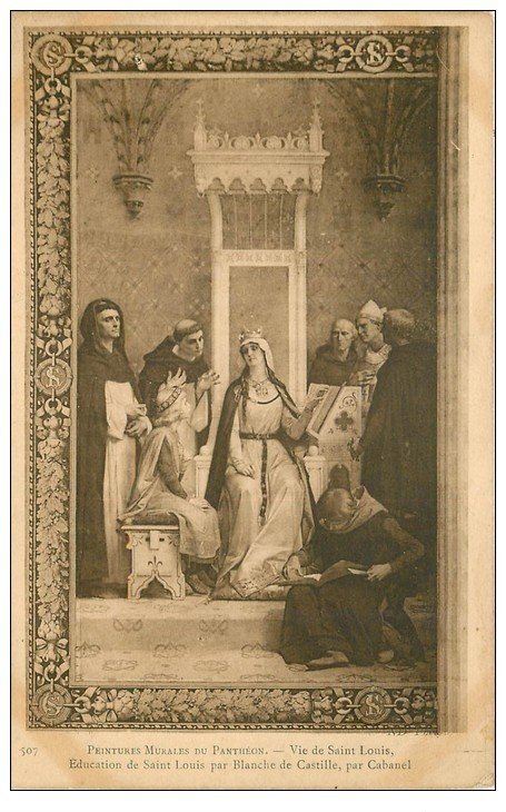 PARIS 05. Peintures Panthéon Education Saint-Louis