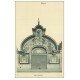 carte postale ancienne PARIS 05. Porte Bal Bullier