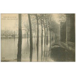 PARIS 05. Quai Saint-Bernard. Inondations 1910