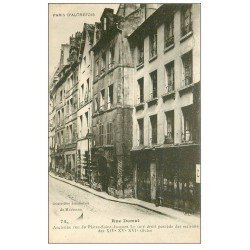 PARIS 05. Rue Domat ancienne rue des Plâtres-Saint-Jacques