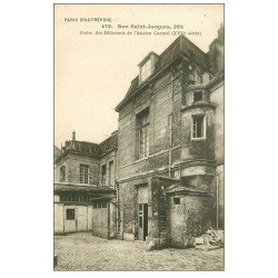 PARIS 05. Rue Saint-Jacques Ancien Carmel