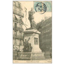 PARIS 05. Statue Dolet 1905